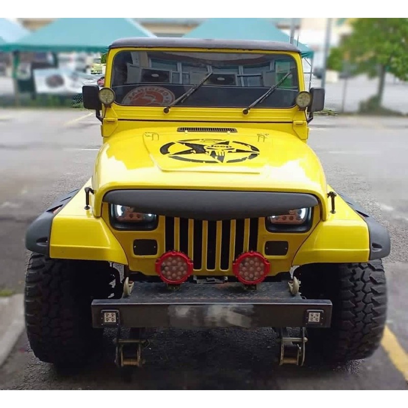 Jeep Wrangler Yj Tj Angry bird eyebrow | Shopee Malaysia