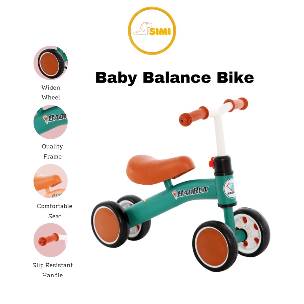 SIMI Baby Balance Bike Car Bicycle Walker Push Car for kids Kereta ...
