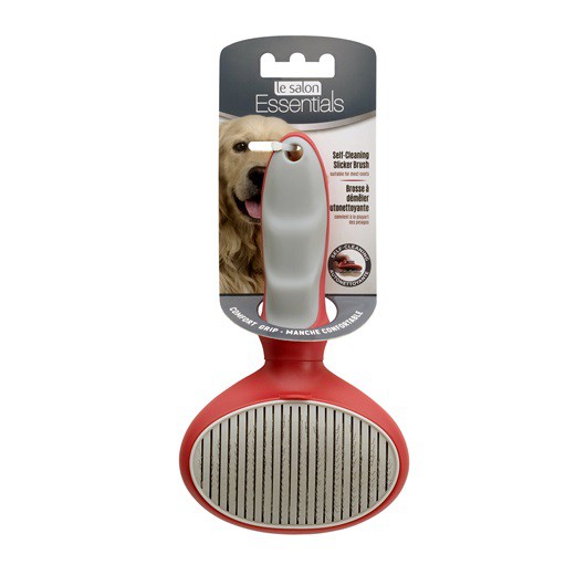 Le Salon Self-Cleaning Slicker Brush Large