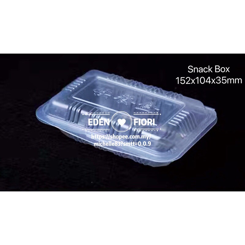 Buy Thick Kuih Nyonya Mini Snack Box 100pcs Bakery Disposable Plastic Clear Food Box Bekas Makanan Bungkus Seetracker Malaysia