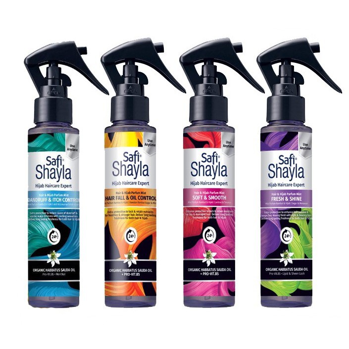 Gehuurd slaaf Bezwaar SAFI Shayla Hair & Hijab Parfum Mist (100ml) Exp 2023 | Shopee Malaysia