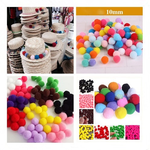 500pcs Assorted Colors Pom Poms Arts And Crafts Pom Pom Balls For Hobby Supplies And Diy Creative Crafts Decorations Craft Supplies Arts Crafts Sewing
