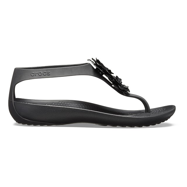 women's crocs serena embellished flip