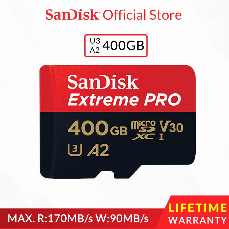 SanDisk Extreme Pro A2  Micro SD  Memory Card  TF SDXC 256GB 