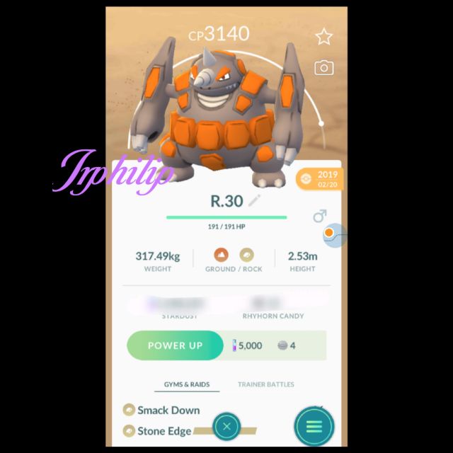 Rhyperior Is So Small Pokemon Go Wiki Gamepress