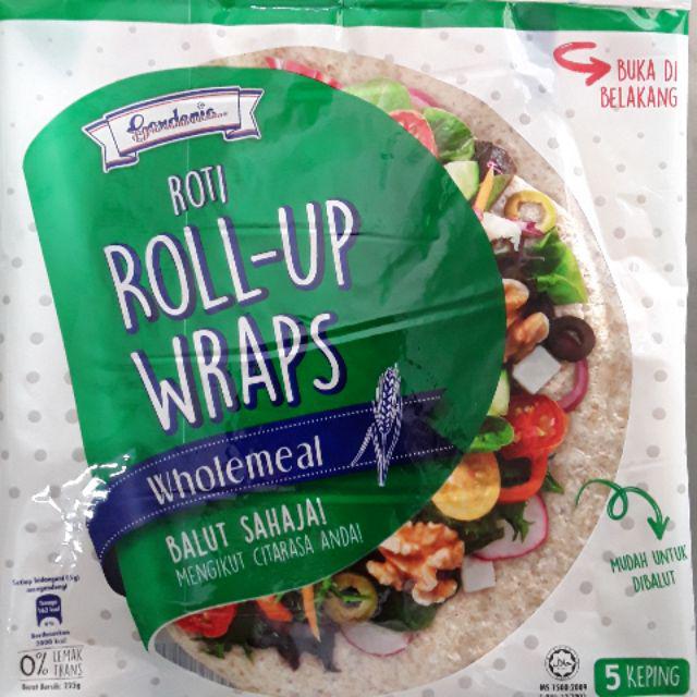 Gardenia Roll Up Wraps Gardenia Roti Roll Up 5pieces 225gm Shopee Malaysia