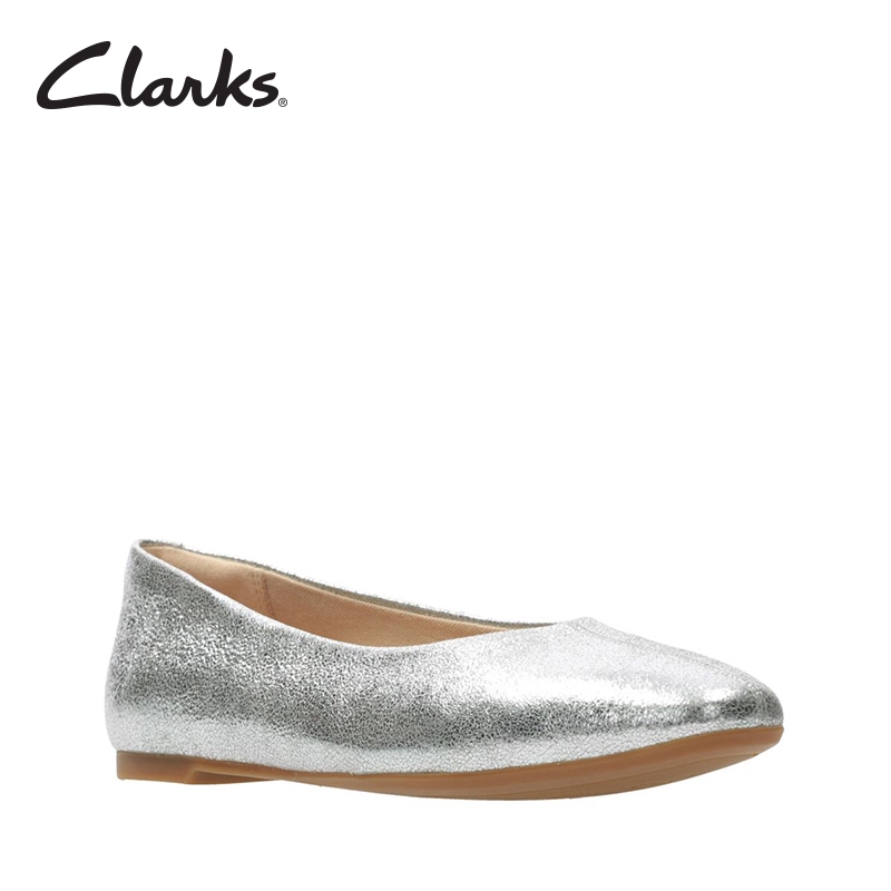 clarks silver