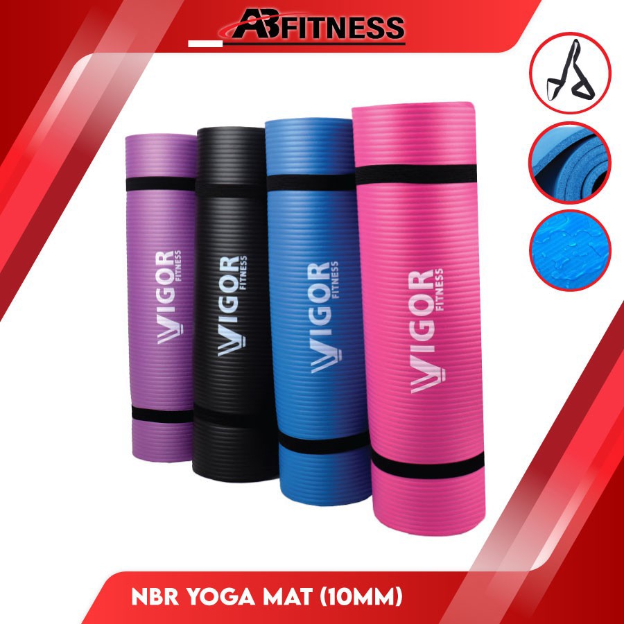 VIGOR FITNESS NBR Yoga Mat 10MM