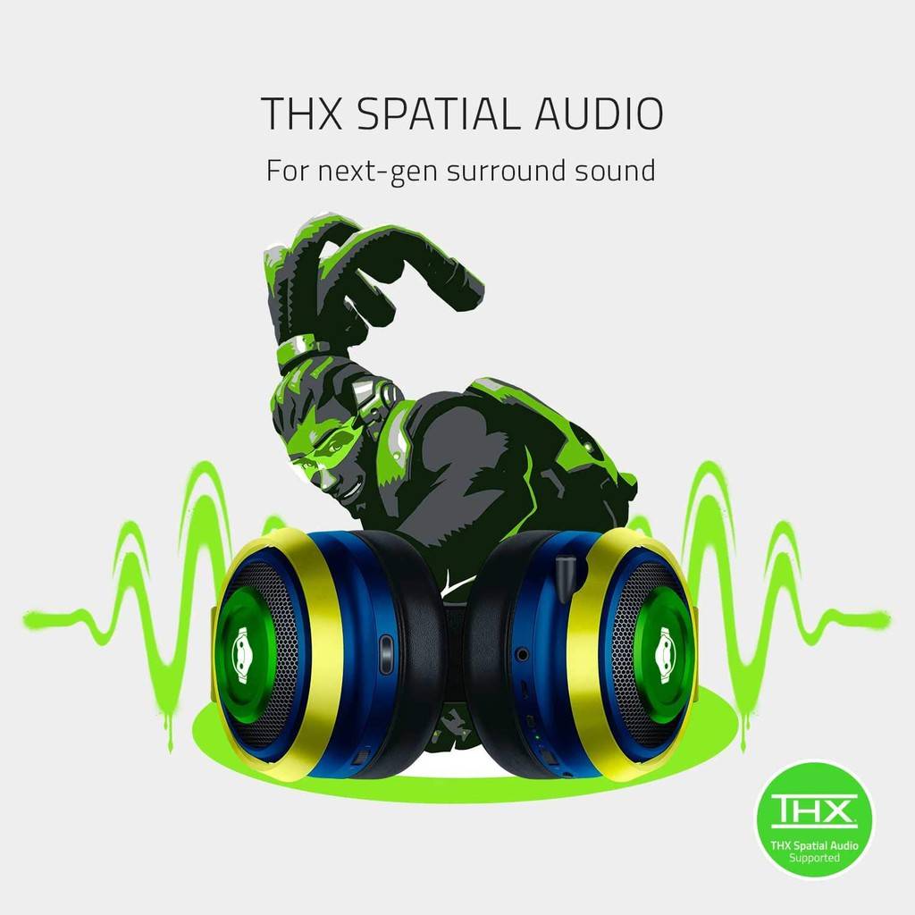 Original Razer Nari Ultimate Lucio Version Wireless Gaming Headset Rgb Symphony Lighting Thx Spatial Audio 99new Shopee Malaysia