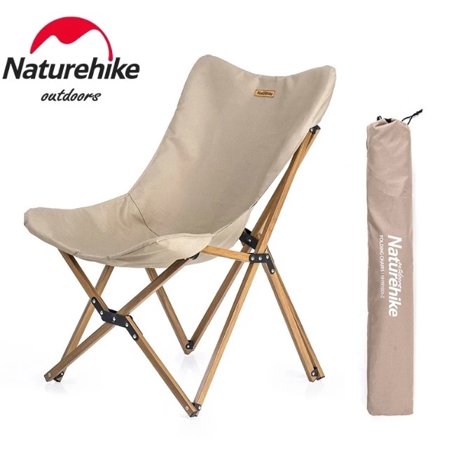 Naturehike Camping Chair Outdoor 120kg Bearing Weight Aluminum Alloy ...