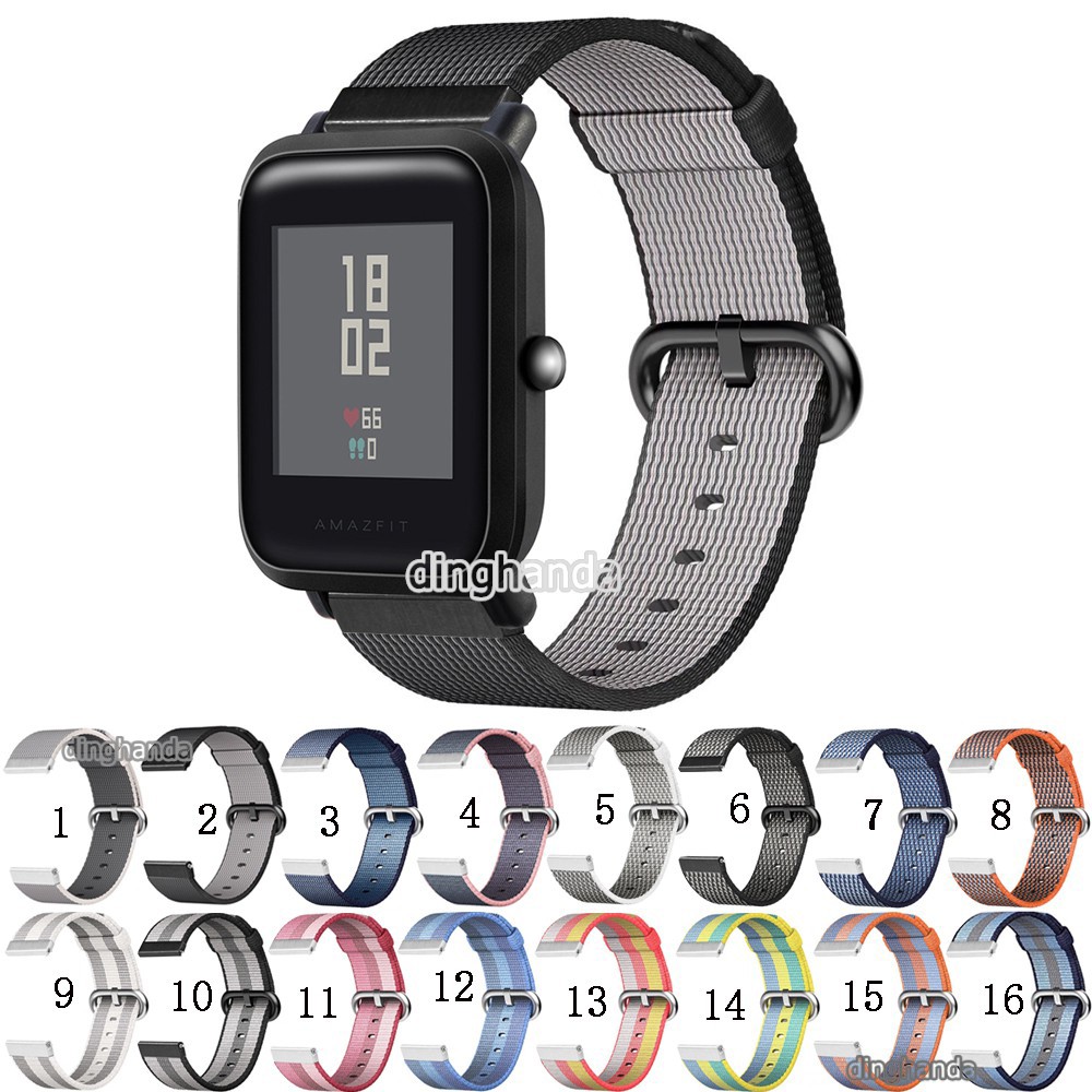 amazfit bip nylon strap