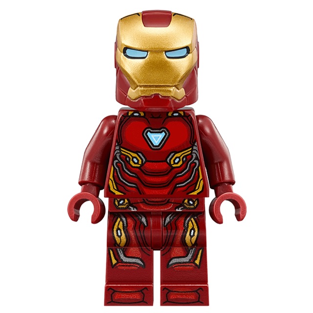 LEGO Iron Man Minifigure Mark 50 Armor Avengers Super Heroes 76125 76108 for sale online 