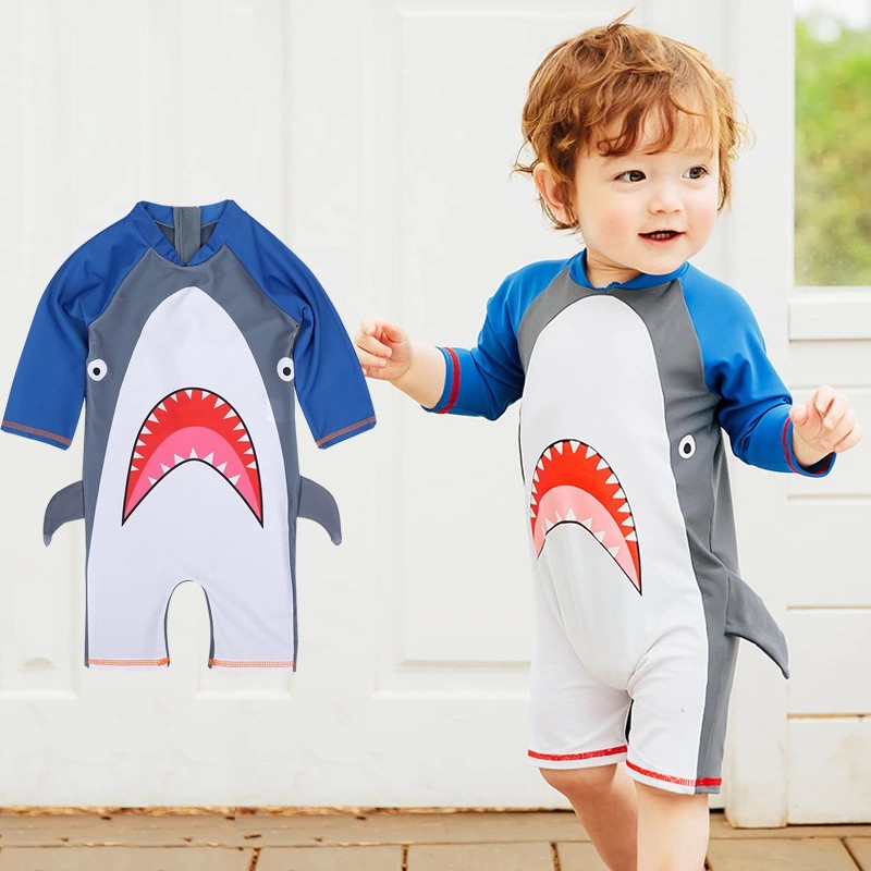 baby boy long sleeve swimwear