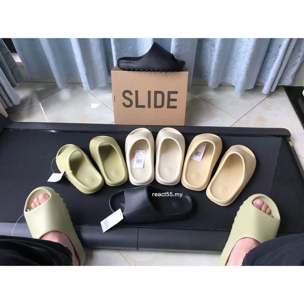 4 colors Kanye West x Adidas Yeezy Slide Desert. Shopee