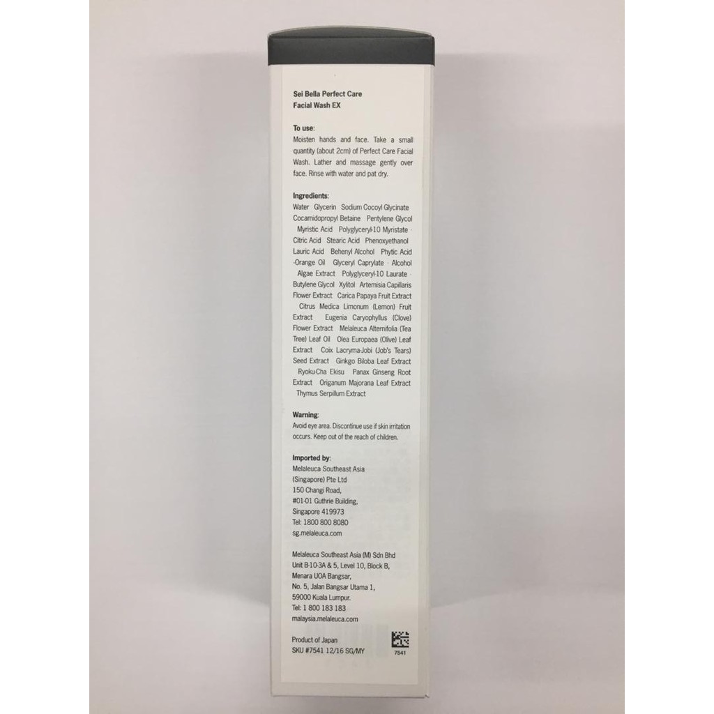 melaleuca face wash