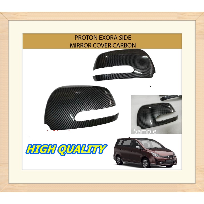 PROTON EXORA SIDE MIRROR COVER CARBON Shopee Malaysia
