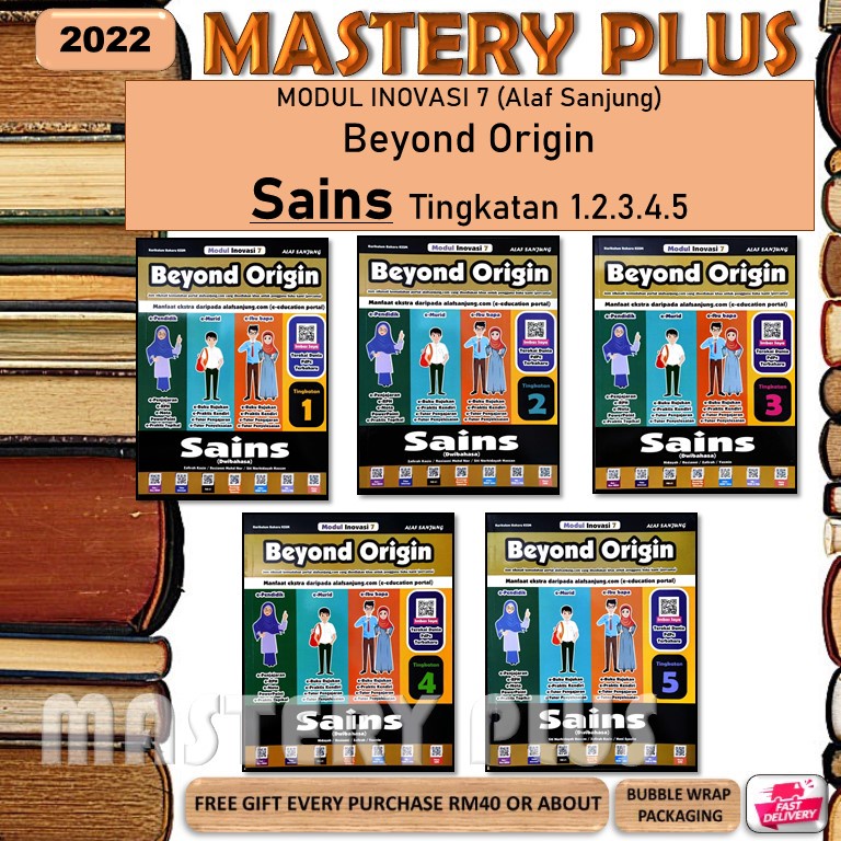 Buy MODUL INOVASI 7 BEYOND ORIGIN SAINS (DWIBAHASA) TINGKATAN 1.2.3.4.5