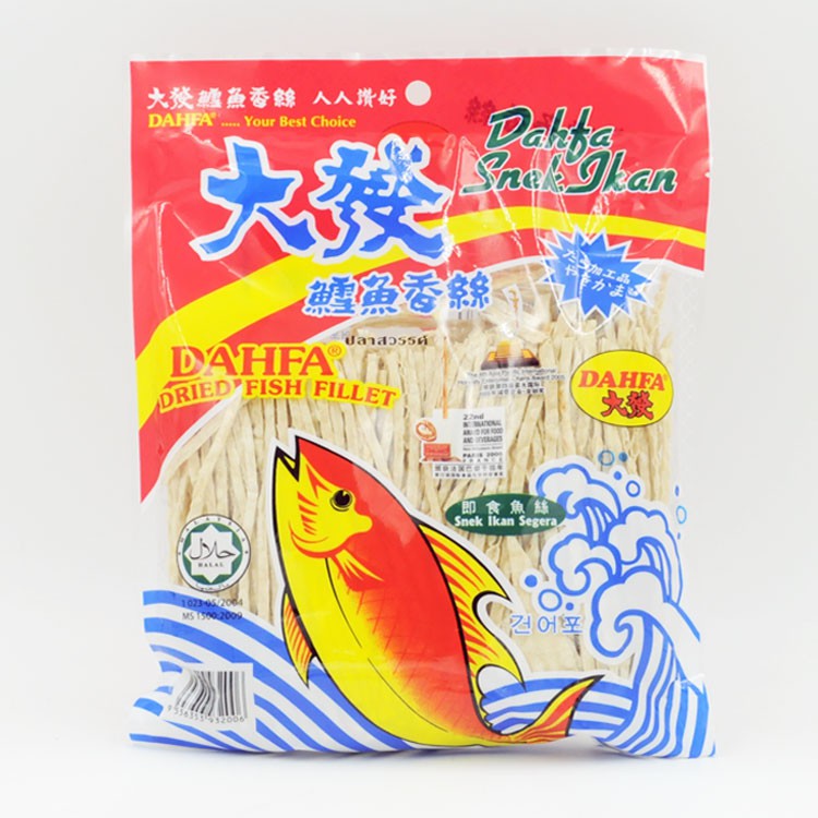 （halal)dahfa dried shredded squid snack 大发鱿鱼丝 | Shopee Malaysia