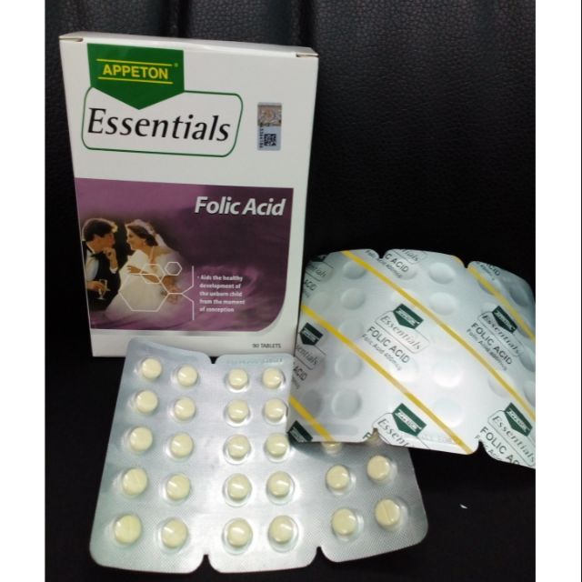 Appeton Essentials Folic Acid 3 30 Exp11 20 Shopee Malaysia