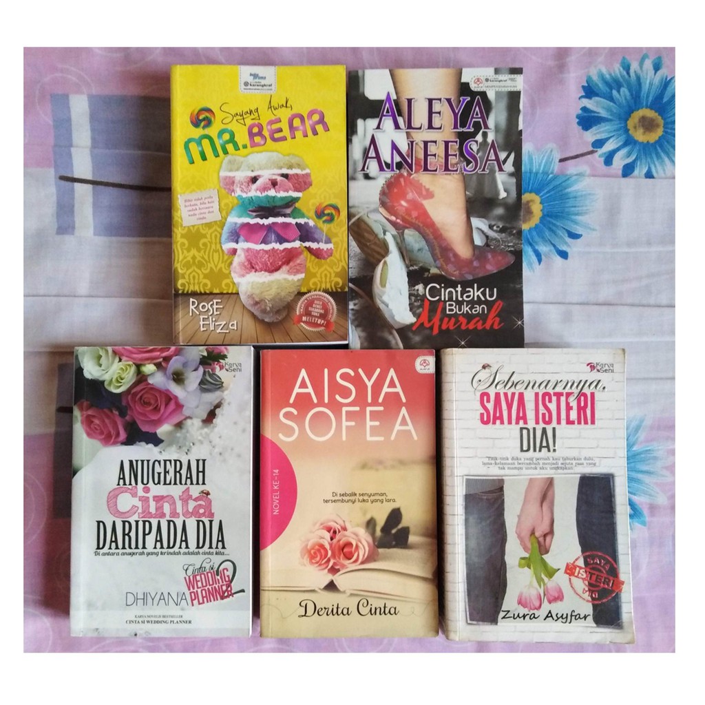 Novel Cinta Melayu Preloved Novel Murah Shopee Malaysia