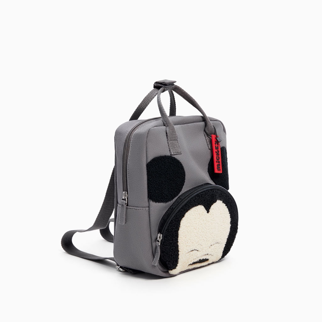 zara grey backpack