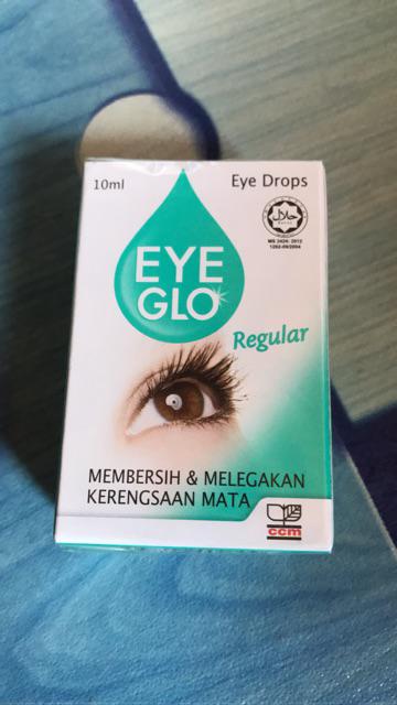 Eye Glo Green / Regular 10 ml Green Ubat Mata, Eye Drop 