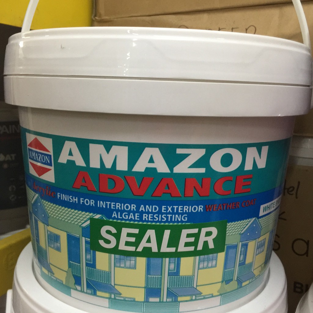 Amazon Advance Wall Sealer 7 Liter White For Wall Interior And Exterior