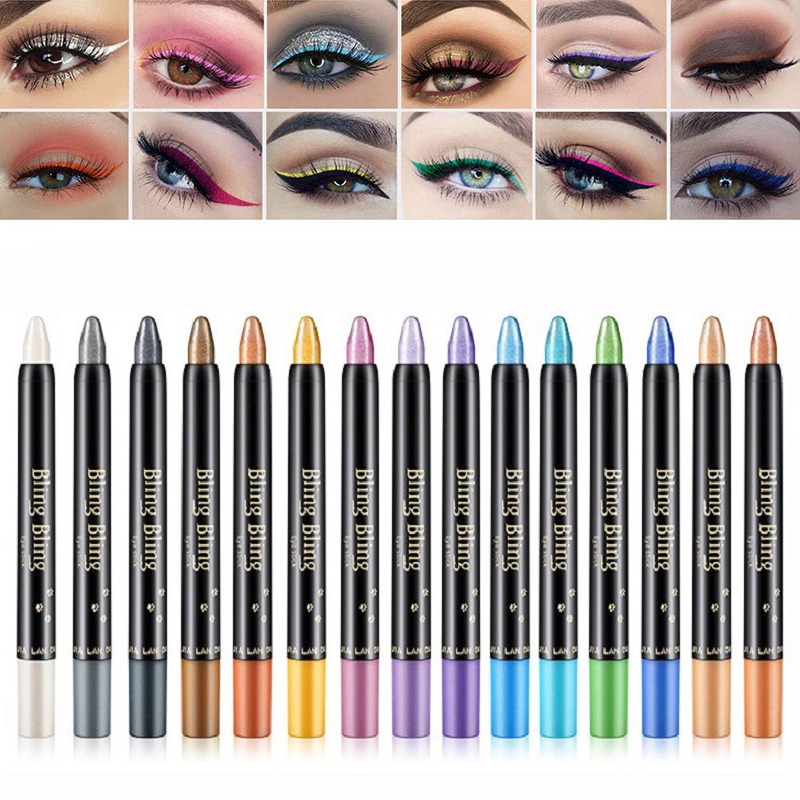 Eye Shadow Pen,Professional Beauty Highlighter Eyeshadow Pencil