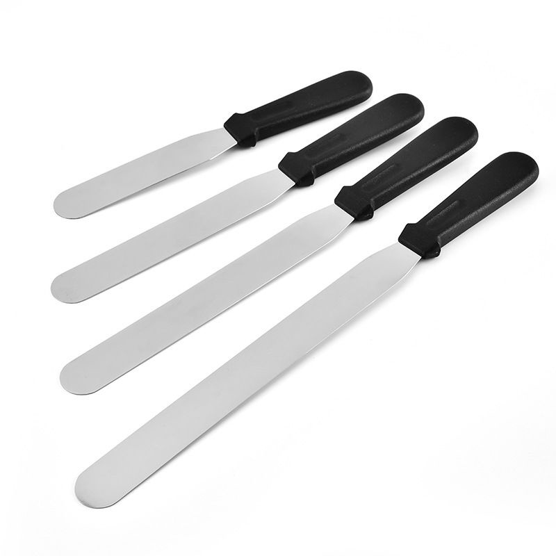 M1104 stainless steel spatula Cake cream spatula DIY baking tools Stainless steel cake spatula