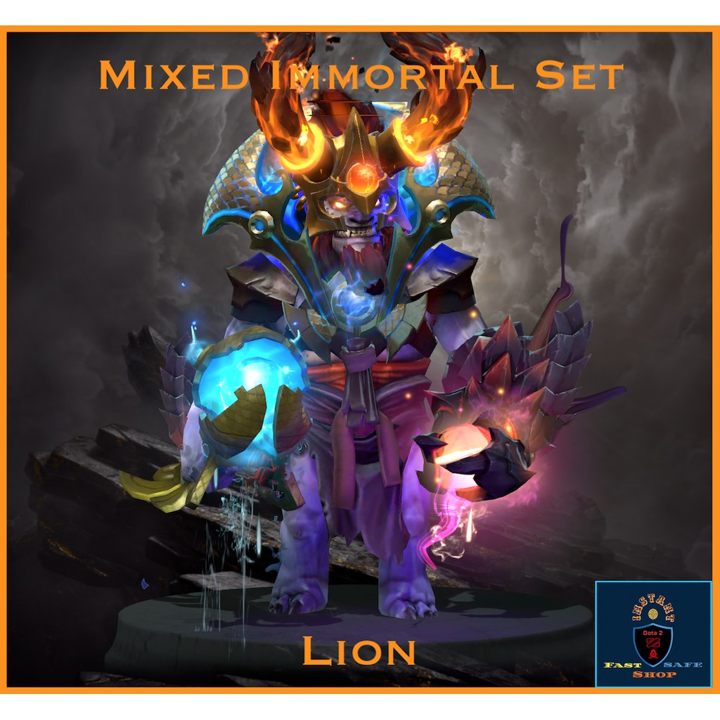 Иммортал сеты. Лион иммортал сет. Иммортал сет на Лиона. Lion Dota 2 Immortal. Лион иммортал рука.