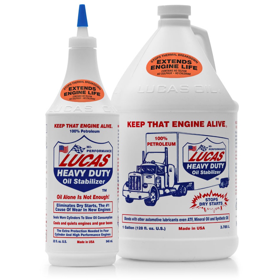 Lucas Oil Heavy Duty Engine Oil Additive Oil Stabilizer Engine oil Treatment Shopee Malaysia