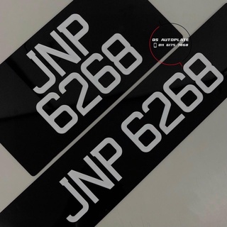 Car Number Plate Crystal Standard (Nombor Plat Kereta Standard 
