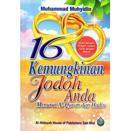|BBO| Buku Al-Hidayah 16 Kemungkinan Jodoh Anda Menurut Al-Quran Dan Hadis