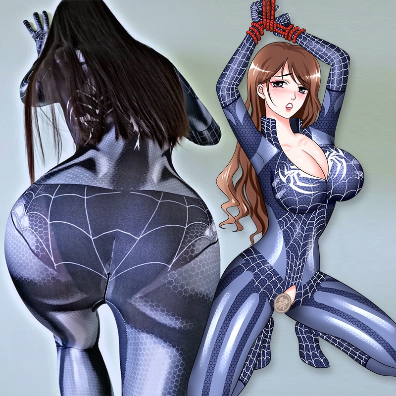 Lingerie pajamas cosplay uniform temptation spiderman costume passion sexy maid suit Victoria's secret show