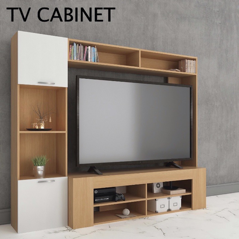 179cm TV TV Wall TV Bracket Wooden TV Storage Home Large TV