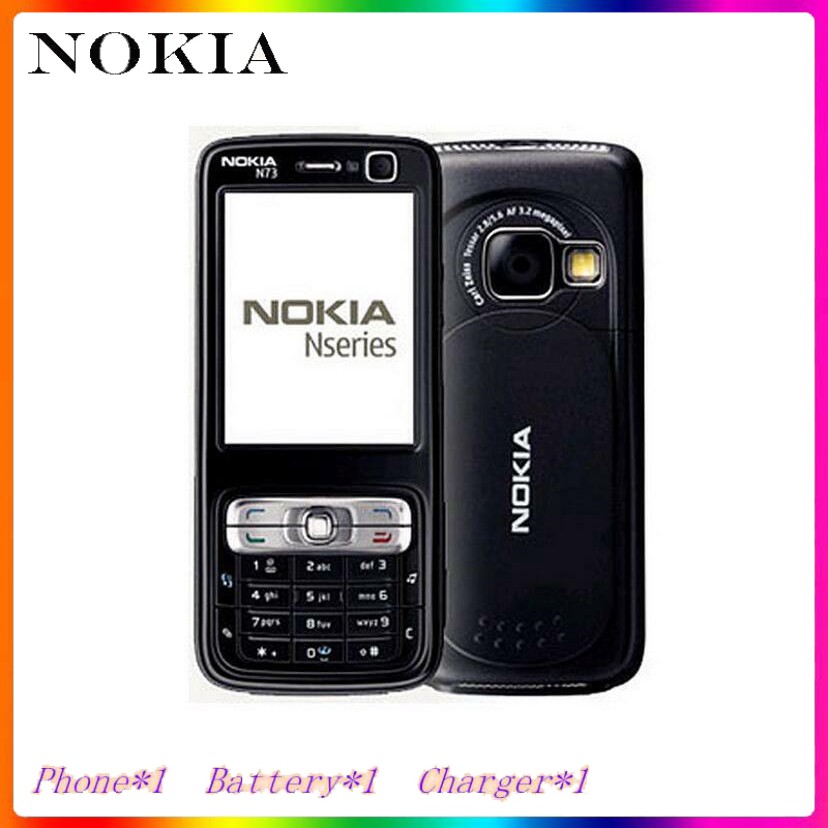 Vcs Brand New Unlocked Nokia N73 Classic Mobile Phone Basic Cellphone Cod