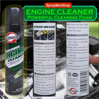 SPRAY CUCI ENJIN Engine Cleaner Engine Degreaser Foam Deargon Aerosol ...