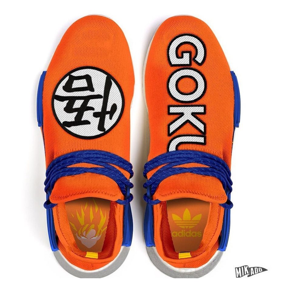 Dragon Ball Z x adidas NMD Human Race ”Son Goku” | Shopee Malaysia