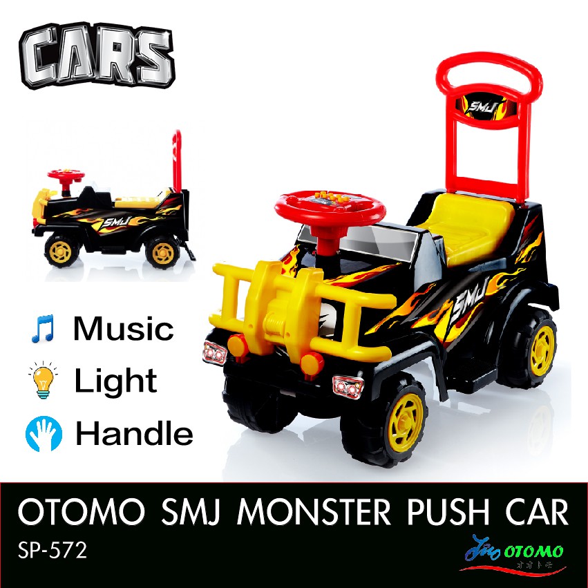 baby push car with handle