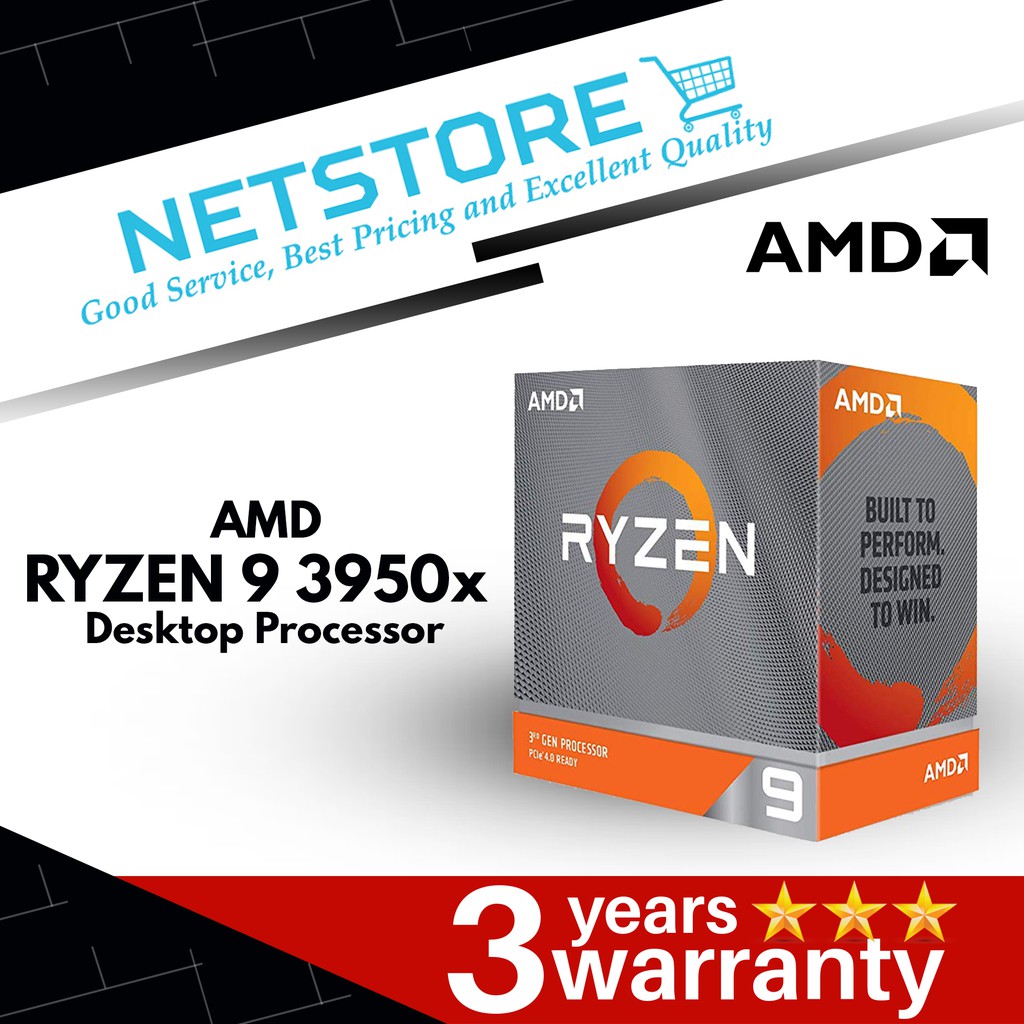 AMD RYZEN 9 3950X 4.7GHz PROCESSOR Shopee Malaysia