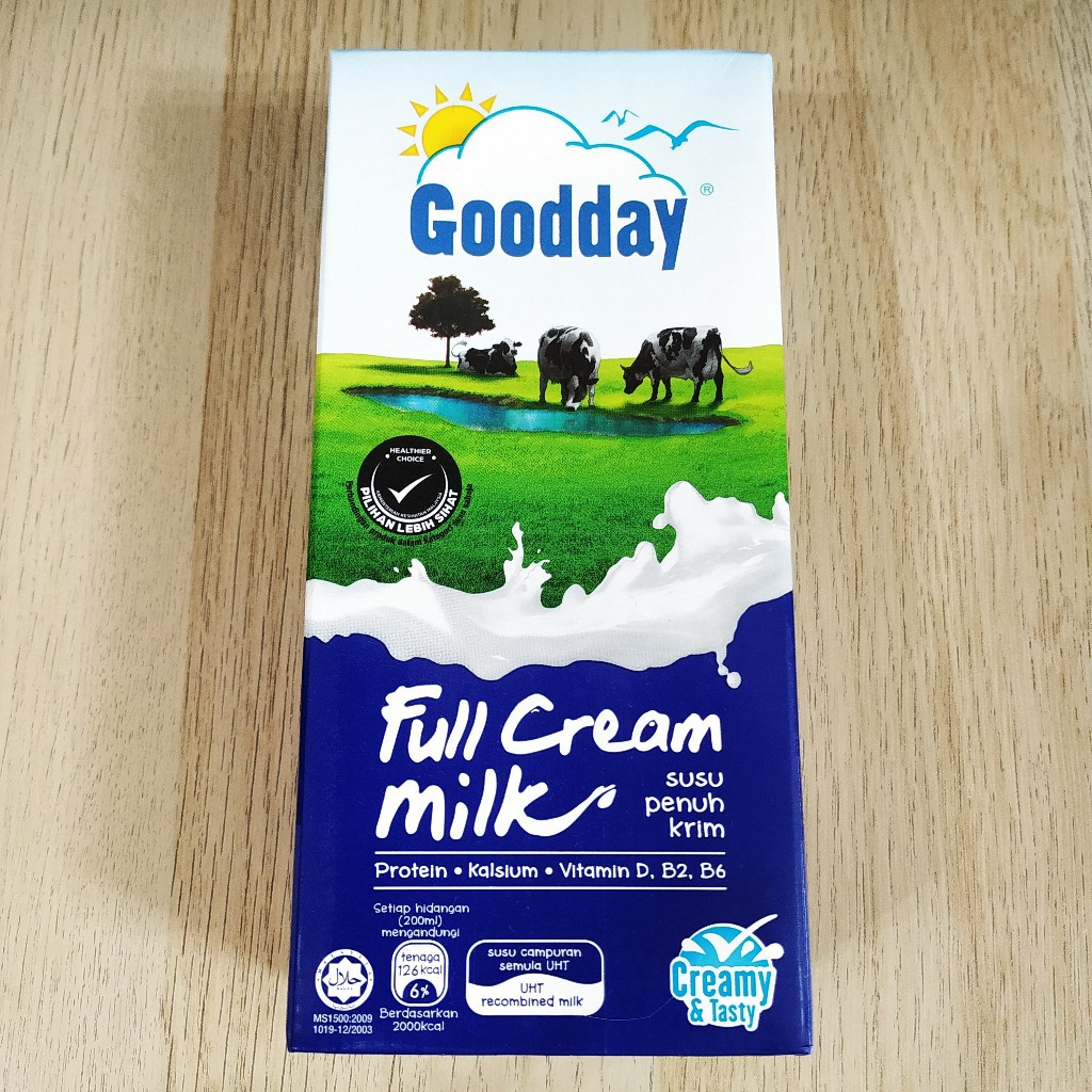 Goodday Full Cream Milk 1 liters BeeCost