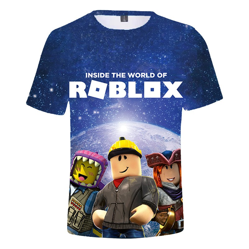 Summer Roblox Boy Shirts Baby Shirt Boy Shirt Skids Clothes Digital Big Kids Short Sleeved T Shirt Baby Clothing Shopee Malaysia - baby summer in roblox