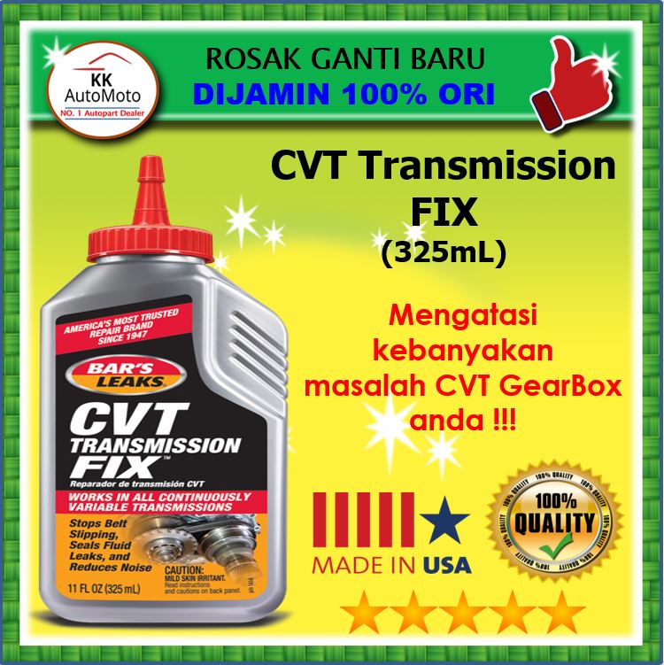 Rislone bars leak cvt transmission fix stop leaks , stop noise , stop