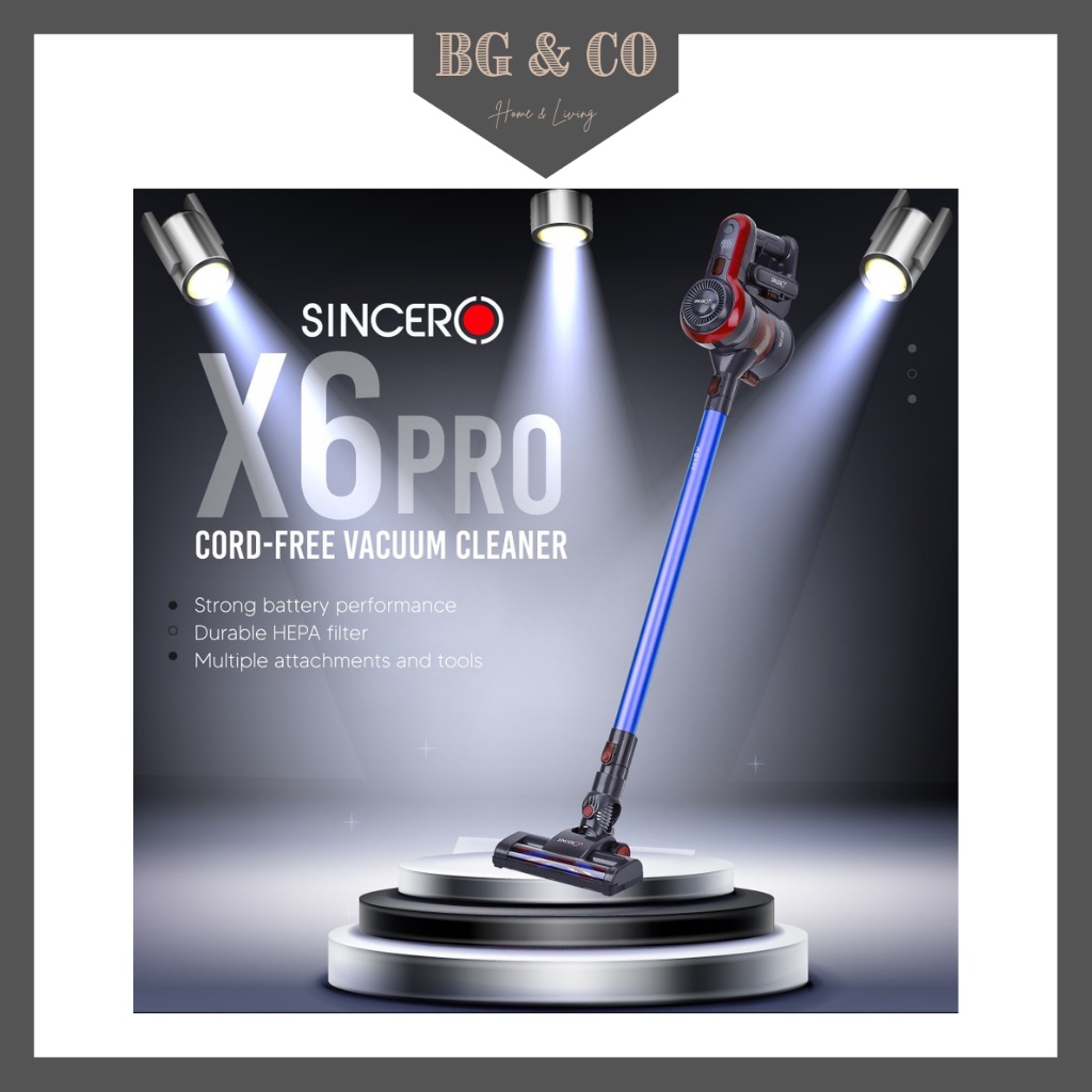 sincero vacuum cordless