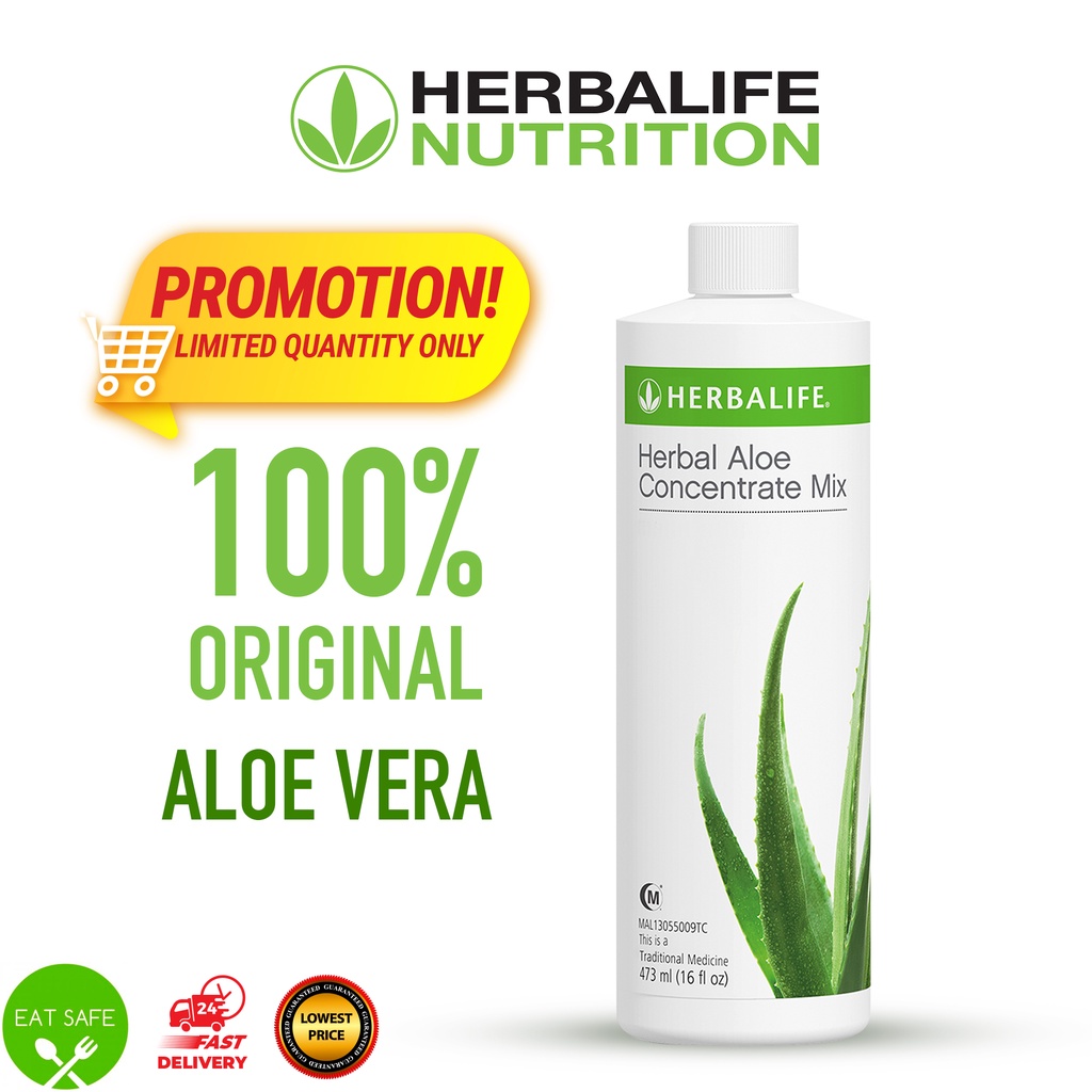 Guarantee 100 Original Herbalife Aloe Concentrate Mix Original Aloe