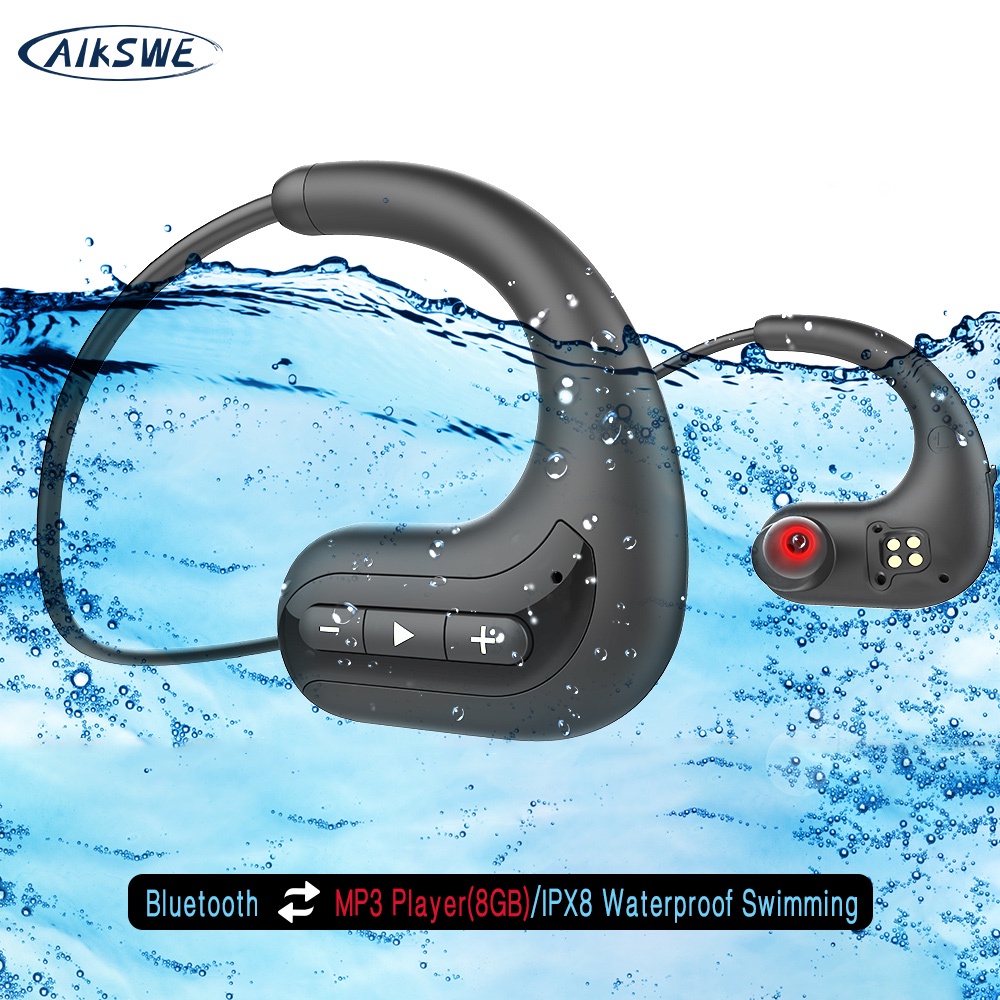ipx8 swimming headphones