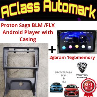 (2RAM 16GB Android Player ) Proton Saga BLM/FLX 9inch with 