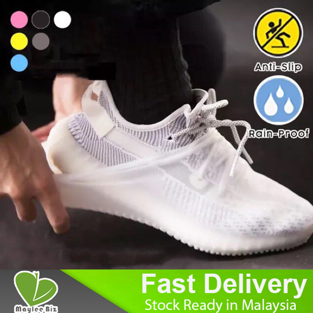Waterproof Shoes Covers Alcohol disinfection Reusable Isolation Shoes Cover Soft Silicone Elastic Motorcycle Rain Boot
