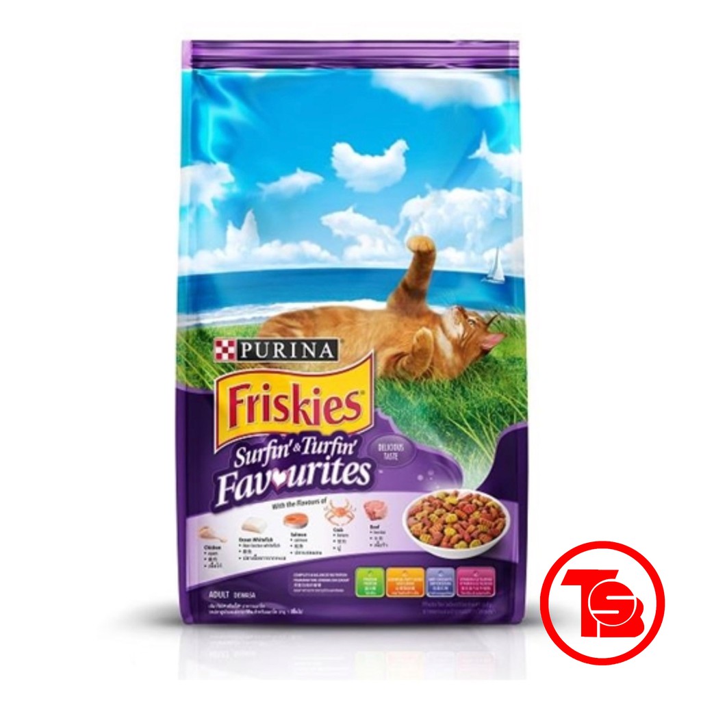 Friskies Dry Cat Food Pack Surfin & Turfin 1.2kg Shopee Malaysia