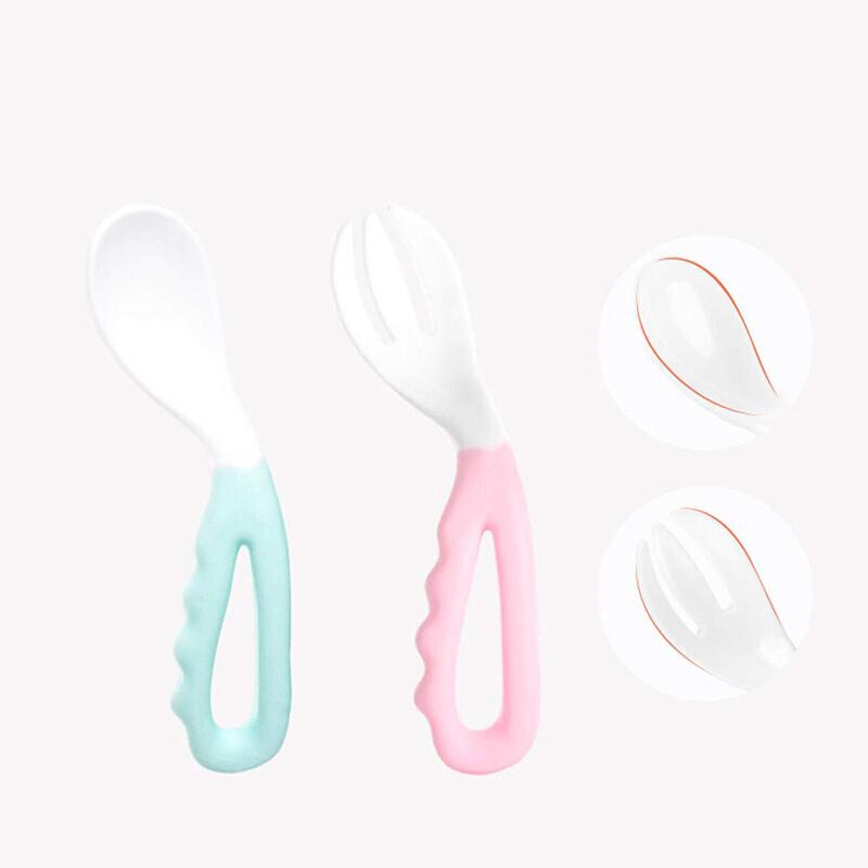 curved baby cutlery